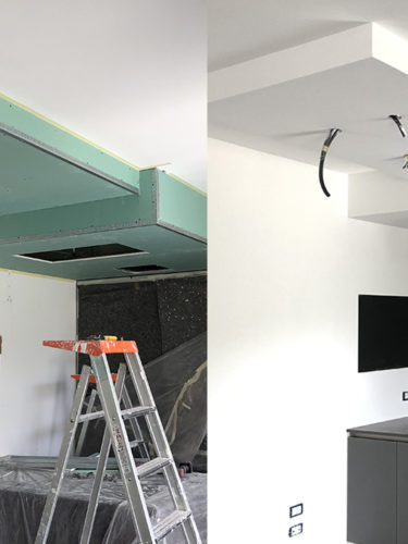 Abbassamenti in cartongesso